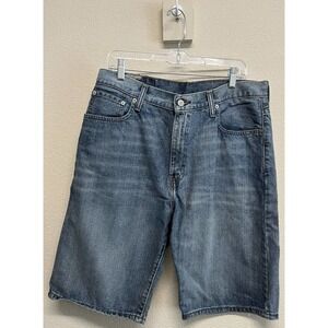 Levi's 569 Men's Shorts Size 34 Denim Blue Light Wash 11" inseam